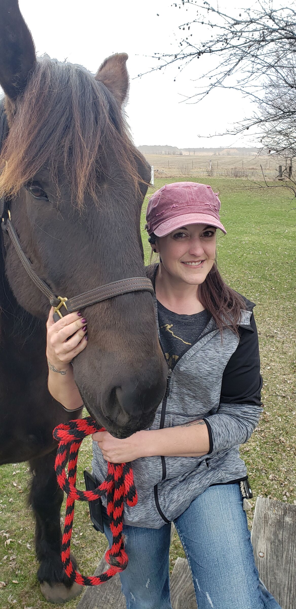 Friends on the farm
